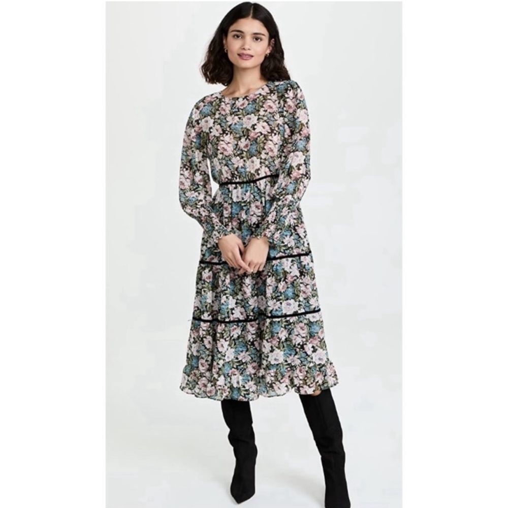 En Saison NEW Floral Midi Dress Women’s XS